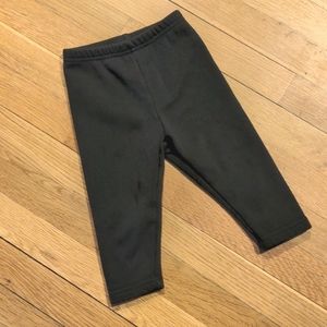 Fuzzy fleece lined leggings